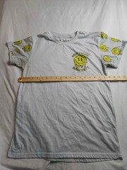 Weekend Warrior Shirt Mens Medium Gray Stay Strippy Sinde Day 1 Smiley Casual