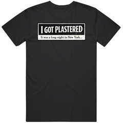 I Got Plastered Spider Man Noir Nic Cage Funny Meme Fan V2 T Shirt