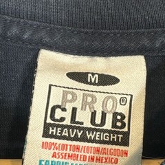Pro Club Navy Blue Heavy Weight T-Shirt Medium
