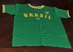 Brasil Men T-shirt By FITH Sun Heart & Soulļ, Slim Fit, Green & Yellow, Large