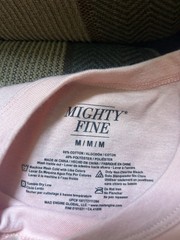 Mighty Fine Women’s Pink Rattlesnake Valley Graphic T-Shirt M Crew Neck Short