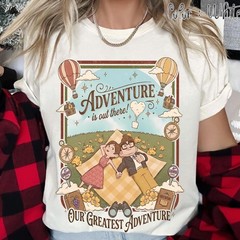 Disney Carl And Ellie Picnic Our Greatest Adventure Shirt Pixar Up Movie Advent