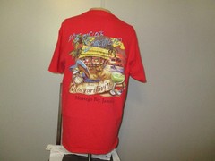 VINTAGE MARGARITAVILLE IT’S 5 O’CLOCK SOMEWHERE GRAPHIC T SHIRT LARGE FREE SHIP