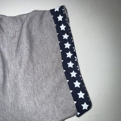 Carbon Unisex TShirt Gray Flag Print Pocket Men’s LG Party On Patriotic US NWT