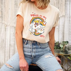 Rainbow Brite 80s Cartoon Tee: Nostalgic Friends Shirt Christmas Gifts S-5XL