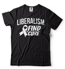 Liberalism Find the Cure Trump re-election 2024 T-shirt Donald Trump President