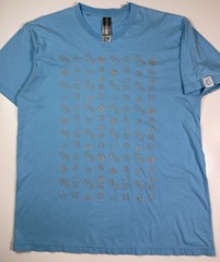 Fur Face Boy Graphic T-Shirt Mens XL Blue Made USA Logo Print Short Sleeve