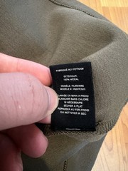Helmut Lang Men’s Logo Long Sleeve Sweatshirt. Size Large