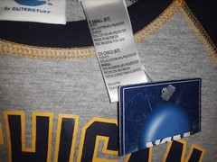 Outerstuff Youth Kids NCAA Michigan Athletics est 1817 Tee T Shirt sz small#399