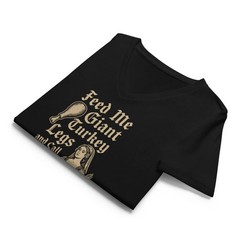 Medieval Shirt V Neck Womens Renaissance Faire Funny Shirt Ren Faire Costume