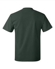 Hanes 5250 4XL 5XL Authentic Short Sleeve Men’s Cotton T-Shirt Deep Forest