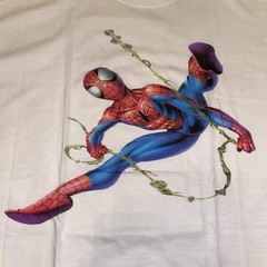 Vintage Deadstock Marvel Graphitti Designs Spiderman Shirt XL