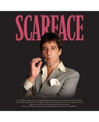 Hybrid Men’s Scarface Short Sleeve T-shirt Black L