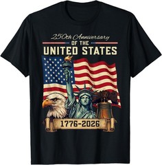 250 Anniversary USA 250th US Flag Patriotic 4th of July UNISEX T-Shirt