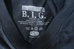THE NOTORIOUS B.I.G. HIP HOP RAP MUSIC 90’S SMALL TEE TSHIRT MENS NEW