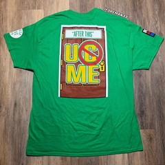 WWE Authentic John Cena Boston Massachusetts Celtics Shirt 2025 Farewell Tour