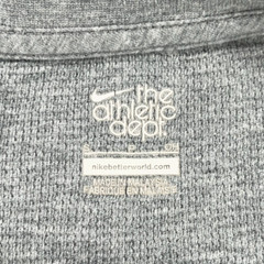 Nike Thermal Shirt Mens Small S Heather Grey Lightweight Swoosh Logo Y2K Minimal