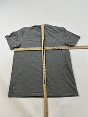 Adidas Shirt Mens Large Gray Short Sleeve