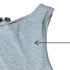 ASOS Mens Light Heather Gray Gym Beach Tank Top Shirt Size Small
