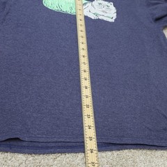Delta Pro Weight Graphic T Shirt Large Blue Cat-Fish Print (see photo)