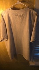 Ye Live In California Tour Merch TS-07 GRAY T-Shirt Size 3 (large)