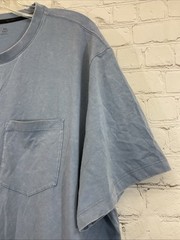 Men’s MAX241116 Essential Breathable Pocket T-Shirt Muted Denim XXL 2XL