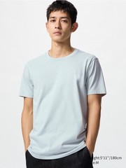 Uniqlo Supima Cotton T Shirt Light Green Size L