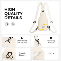 Crossbody Bags for Women, Lightweight Sling Bag for Women with Adjustable Str…