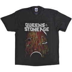 Queens Of The Stone Age Meteor Shower T-Shirt Grey New