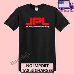 Jet Propulsion Laboratory JPL Men’s Black Size S-5XL