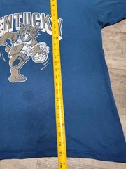 VINTAGE Swingster Kentucky Wildcats 80s Blue Graphic T-Shirt XL Made In USA NCAA