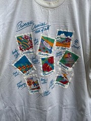Vintage 80s Stedman Princess Cruises Ports Of Call Snapshot T-Shirt