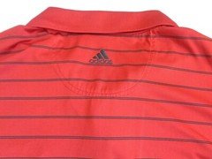 Adidas Climacool Shirt Men’s XL Red with Black Stripes Budweiser Logo