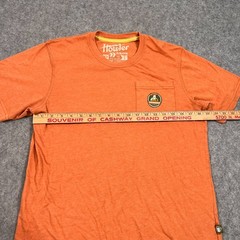 Howler Bros Brothers Hermanos Orange Short Sleeve T-Shirt Men’s Size Small