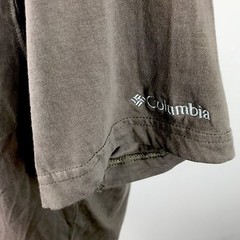 Columbia Sportswear Olive Drab Green XL Graphic T Shirt Short Sleeve Leaves