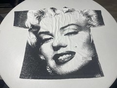 Vintage 90’s Marilyn Monroe Big Face Front And Back All Over Print AOP Size XL
