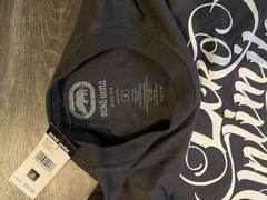 Ecko Unltd. Men’s Charcoal Rhinoceros Logo Graphic Cotton Knit Tee, Size S