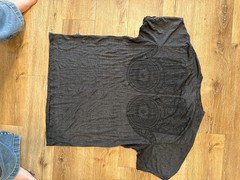 Sure Original Back to Basic Charocal Grey Hamsa Hand Eye Graphic T-Shirt