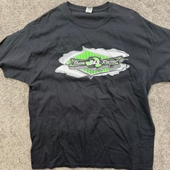 Gildan Team B&S Racing The Green Goblin #23 John Curtis Jr Mens XL T-Shirt Black