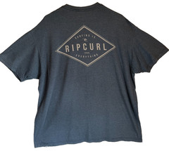 Rip Curl Short Sleeve T Shirt Blue Heather (2XLStandard Fit)