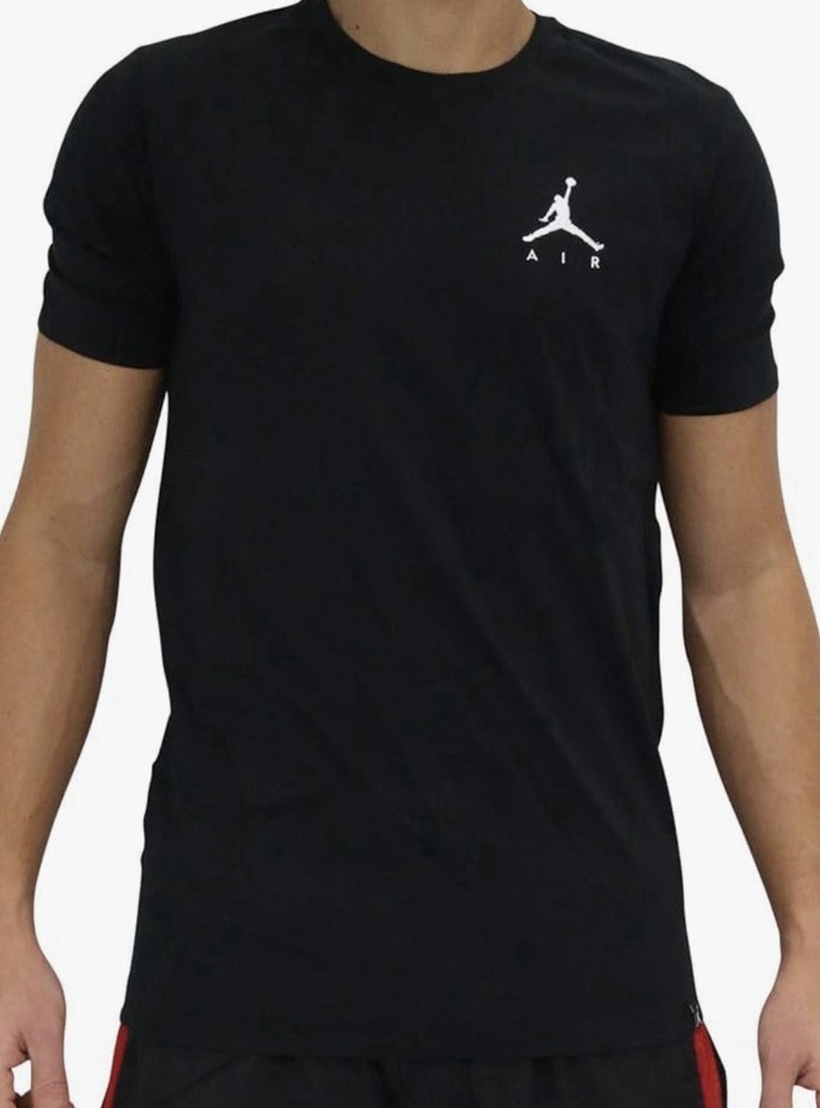 Size S – Nike Jordan JSW Jumpman Air Embroidered Shirt, Black/White Tshirt