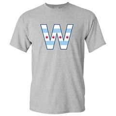 Chicago City Flag W – Hometown Sports Team Fan Unisex T-Shirt