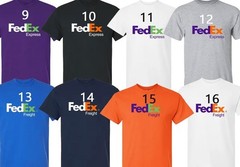 Fed-Ex Shipping company T-Shirt Reprint S-5XL