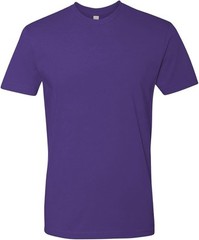 Next Level Mens CVC Crew Neck Short Sleeve Solid Cotton/Poly T-Shirt 6210 2XL