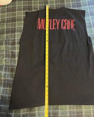 Vintage Motley Crue Sleeveless T Shirt Vintage Theater of Pain Grunge Era Evil L