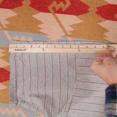 Vintage Otto Men’s XL Gray Single Stitch 90s Grunge Skate T-Shirt Blank Stripe