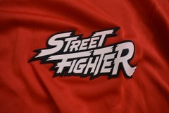 Graph Mens Capcom Street Fighter Gamer Red Sport Jersey NWT S, M, XL