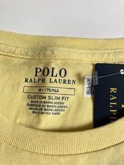 POLO Ralph LAUREN Men`s Crew-neck T-shirt CUSTOM SLIM Fit Blue Green M L XL 2XL