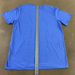 Gildan Men’s Size Large Softstyle Blue Short Sleeve T-Shirt New