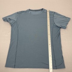 Kuhl Shirt Mens XL Blue Cashmerino Merino Wool Base Layer Performace Hike Climb